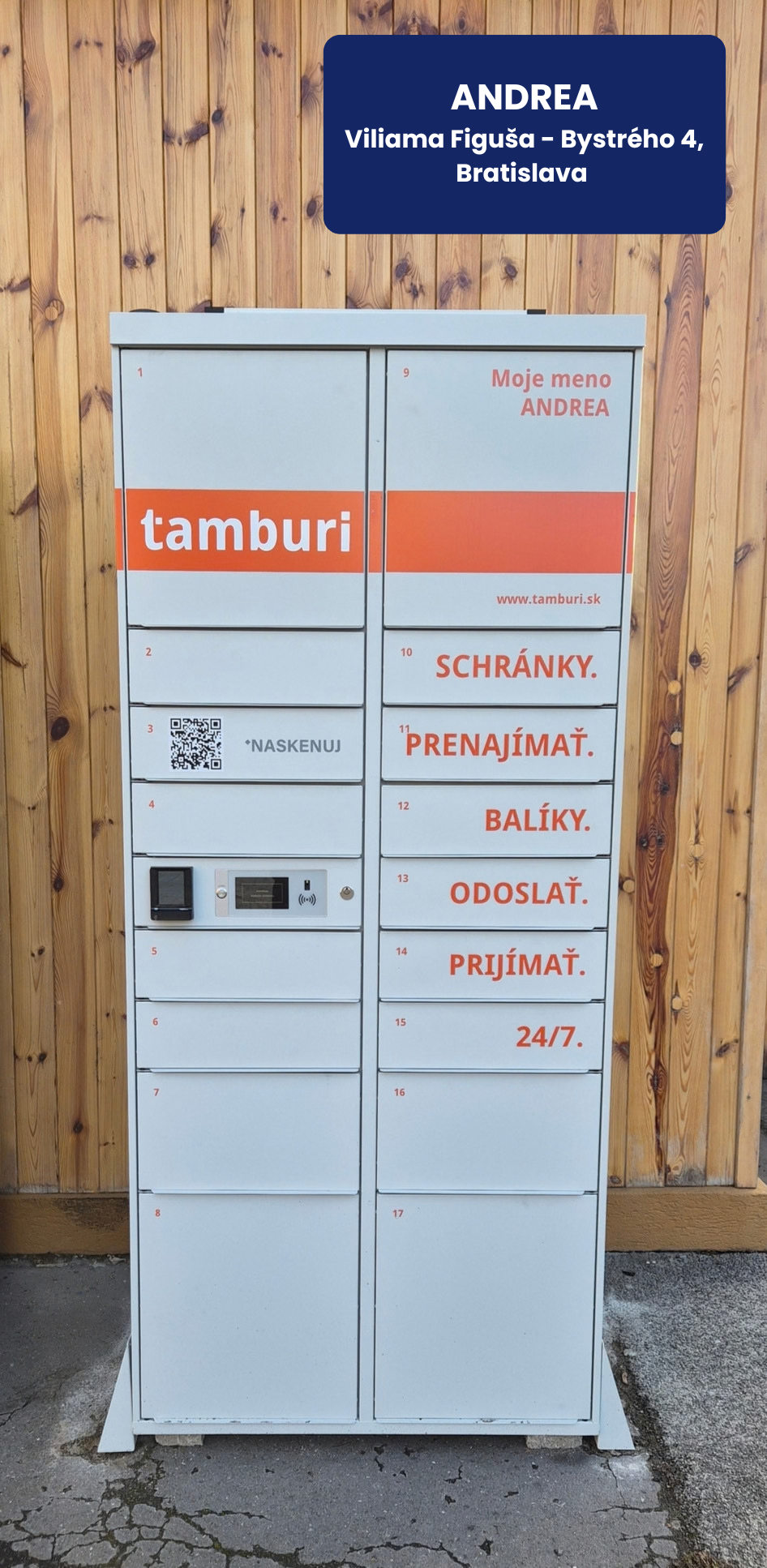 Tamburi box Andrea