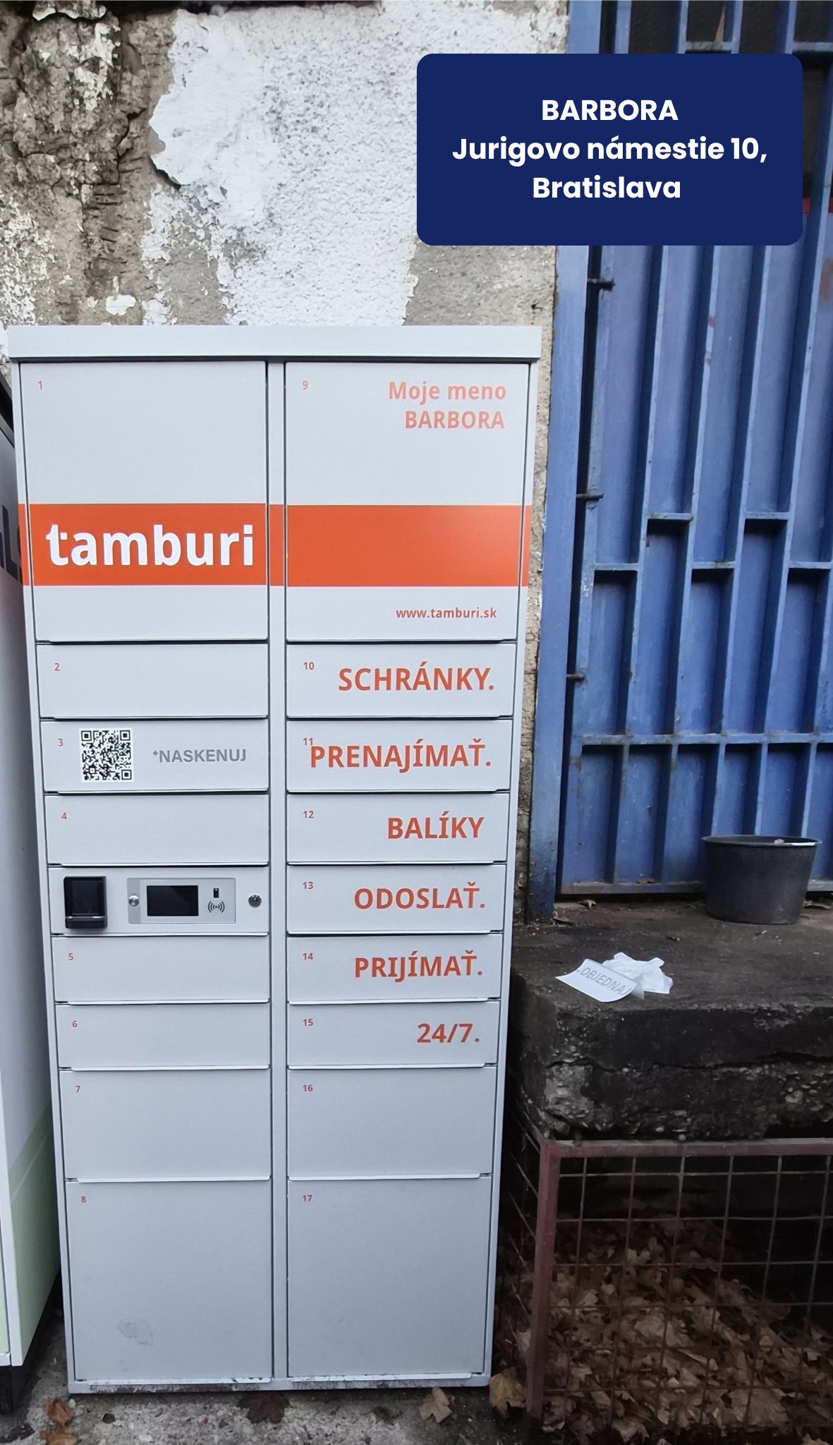 Tamburi box Barbora