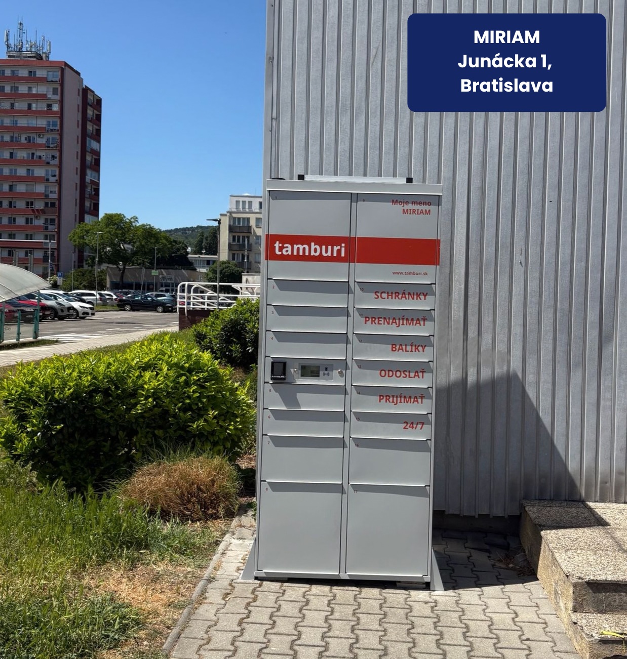 Tamburi box Miriam